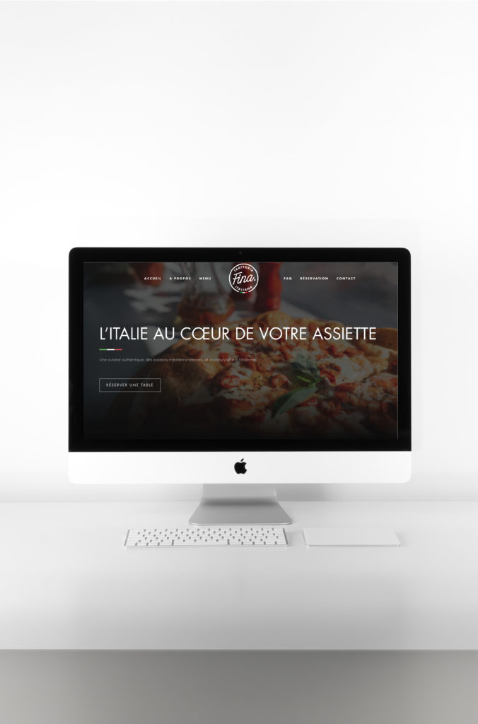 Création de site internet pour un restaurant